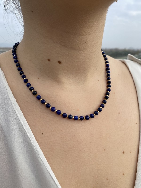 Lapis lazuli halskette