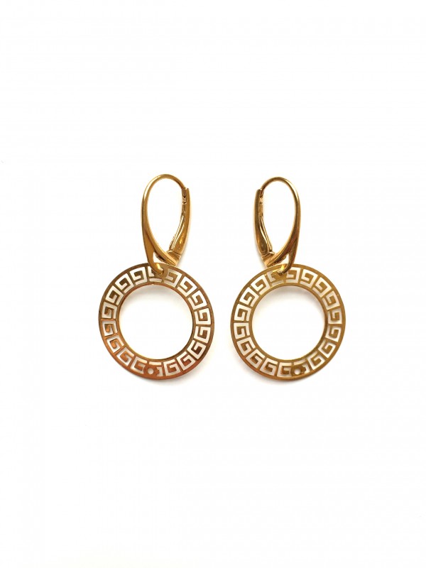 Ohrringe vergoldete Silber 925