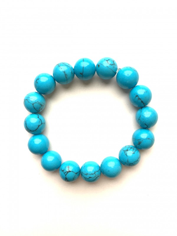 armband am gummiband howlith