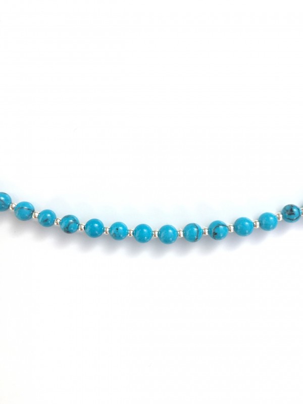 Howlith Armband 925 Silber