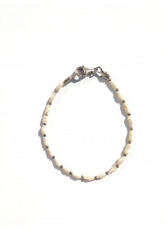 Freshwater pearl bracelet 925 sterling silver