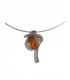amber pendant