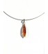 amber pendant