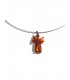 amber angel pendant