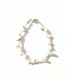 Armband mit Muscheln und Perlen