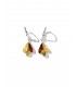 Amber earrings