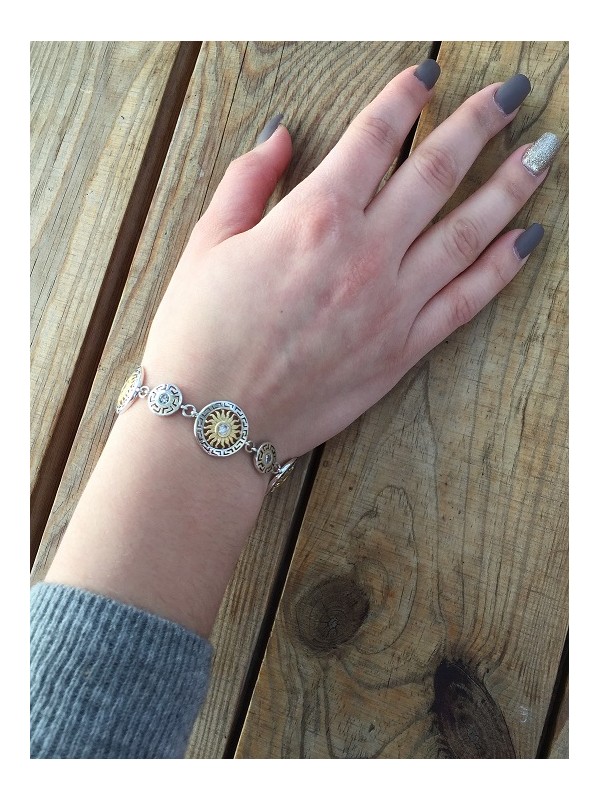 Dekoracyjna bransoletka z cyrkoniami