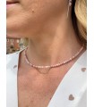 Natur Opal Halskette