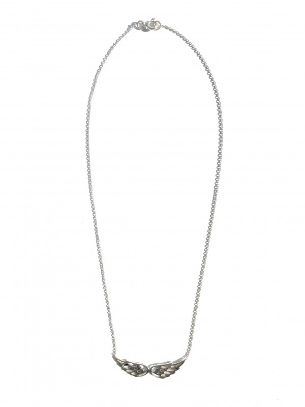 Angel wings 925 sterling silver necklace