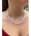 Bergkristall Halskette Silber 925