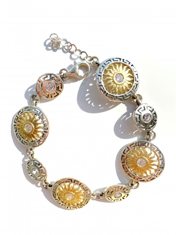 Dekoracyjna bransoletka z cyrkoniami