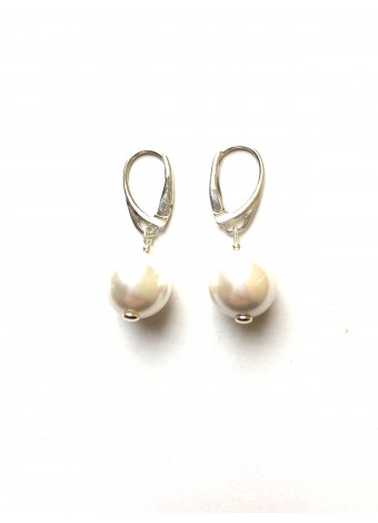 925 sterling silver earrings with mother of pearl