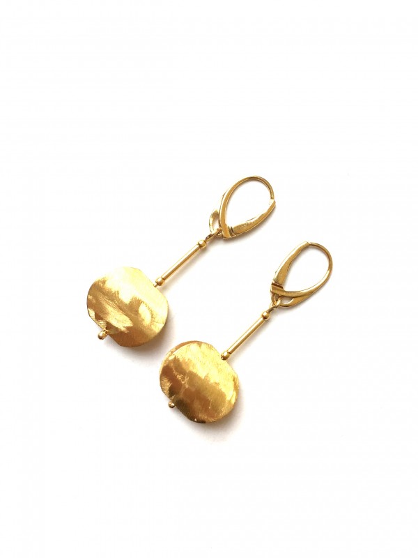 Silver goldplated earrings