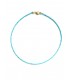 Turkusowy choker