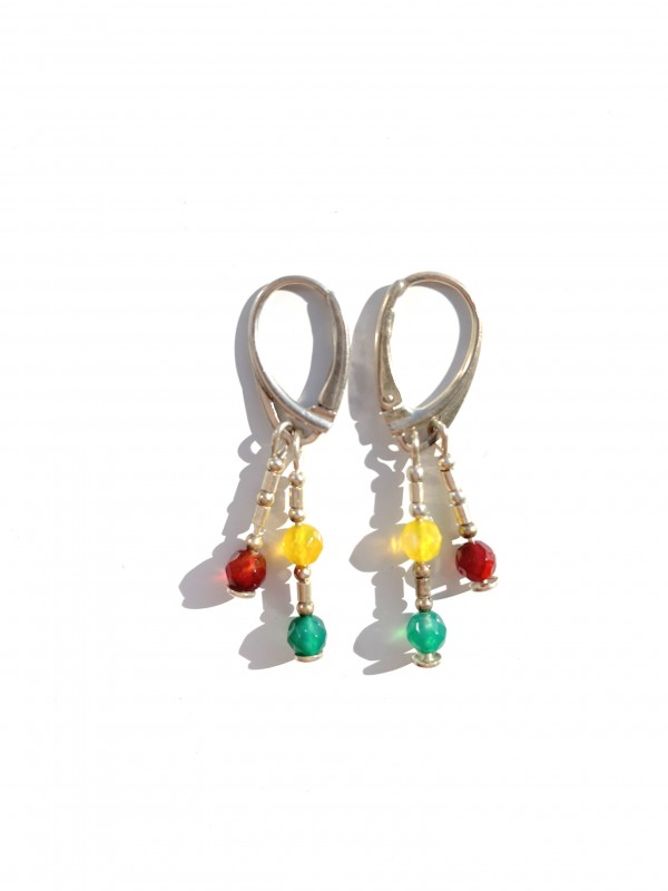 Ohrringe Silber 925 natur achat