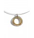Donut pendant 925 silver