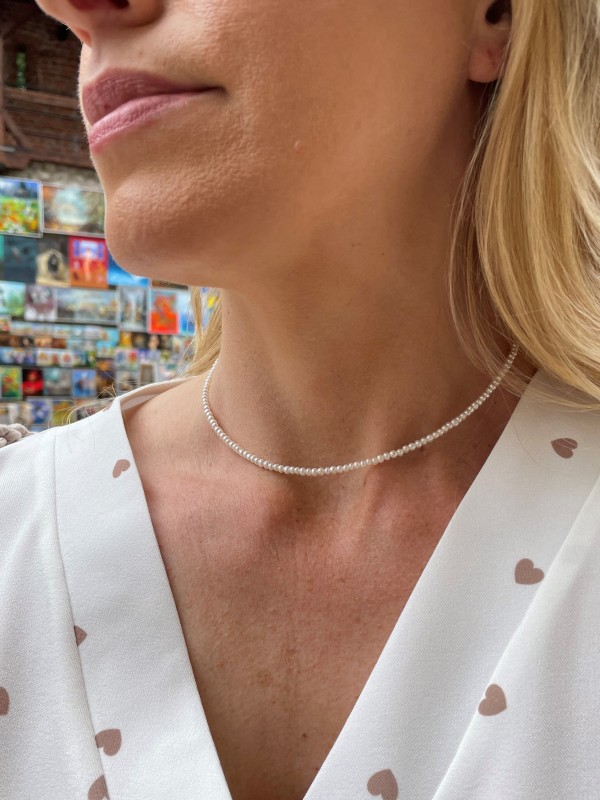 Süßwasserperlen Choker