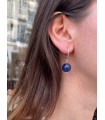 Lapislazuli earrings 925 silver