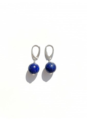 Lapislazuli earrings 925 silver
