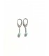 Amazonit earrings sterling silver