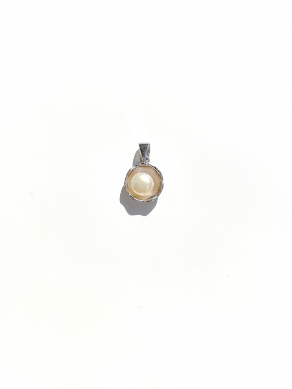 Perlen Anhänger 925 Silber