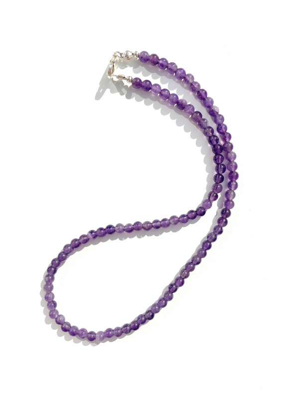 Ametystowy naszyjnik